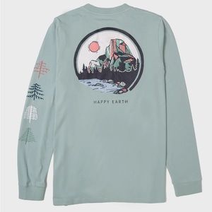 NWOT Happy Earth long sleeve tshirt size medium